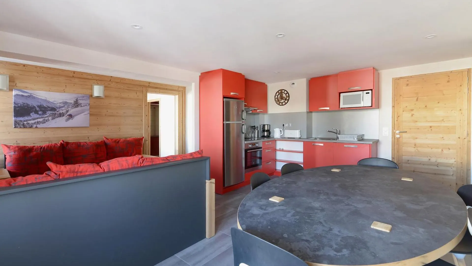 Appartement Renove 8 Pers - Piscine - Sauna - Hammam - Animaux Ok - Fr-1-181-1925 La Plagne-Tarentaise Apartmán